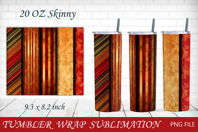 Christmas tumbler wrap, Vintage Christmas sublimation, 20 oz skinny design Sublimation AnastasiyaArtDesign 