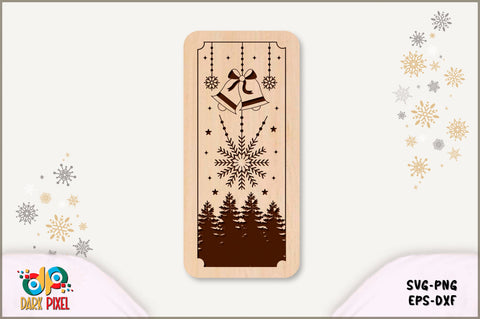 Christmas Vertical Laser Cut SVG Bundle SVG Shetara Begum 