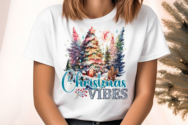 Christmas vibes PNG Design Sublimation Designangry 