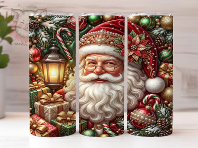 Christmas Vintage Santa 20oz Tumbler, Vintage Santa, Christmas Santa, Santa Tumbler, Vintage Santa PNG, Christmas Santa PNG, Vintage Christmas, Christmas Tumbler Sublimation Lara' s Designs 