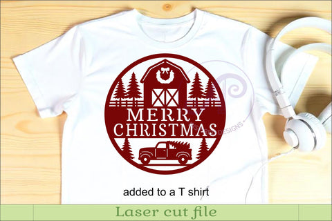 Christmas Wall Sign Bundle 9 Laser Cut Holiday Signs SVG Digital Cut Files SVG APInspireddesigns 