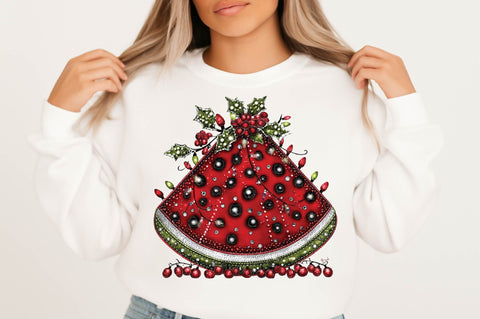 Christmas Watermelon Summer PNG Sublimation SVGArt 