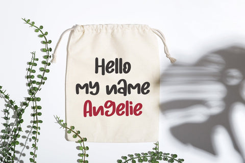 Christmas Weekday Font Afandi Studio 