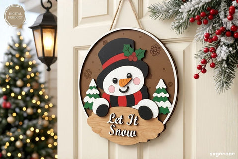 Christmas Welcome Door Signs SVG Bundle SVG SvgOcean 