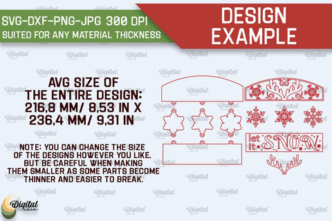 Christmas Welcome Signs Laser Cut Bundle. Xmas Decor SVG SVG Evgenyia Guschina 