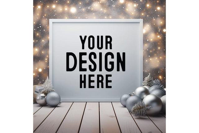 Christmas White Background Mockup Mock Up Photo Craftlabsvg24 