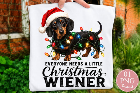 Christmas Wiener Dachshund PNG Sublimation nirmal108roy 