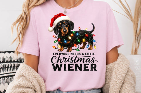 Christmas Wiener Dachshund PNG Sublimation nirmal108roy 