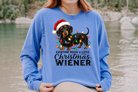 Christmas Wiener Dachshund PNG Sublimation nirmal108roy 