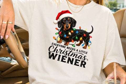 Christmas Wiener Dachshund PNG Sublimation nirmal108roy 