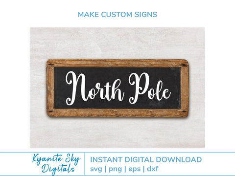 Christmas Winter Holiday SVG script words bundle SVG Kyanite Sky Digitals 