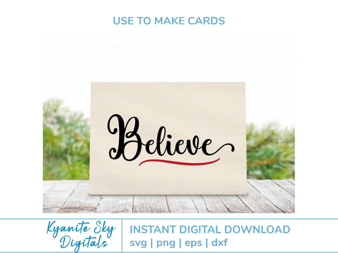 Christmas Winter Holiday SVG script words bundle SVG Kyanite Sky Digitals 