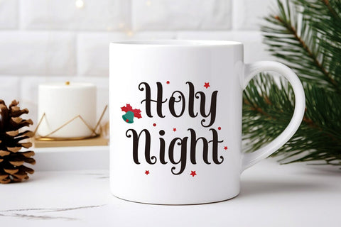 Christmas Winterland Font Mozarella 