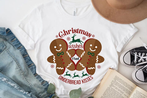 Christmas wishes and gingerbread kisses SVG Angelina750 