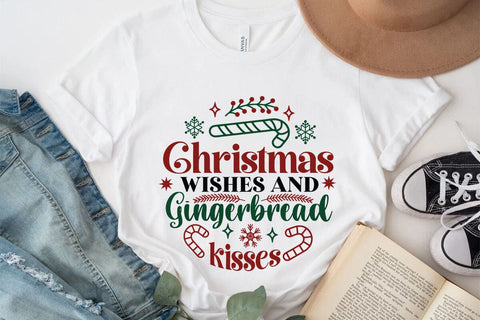 Christmas wishes and gingerbread kisses SVG Angelina750 