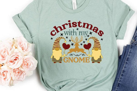 christmas with my gnome SVG Angelina750 