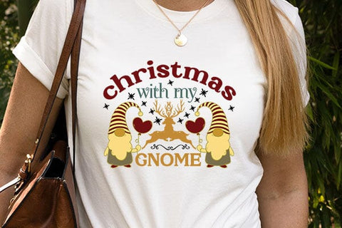 christmas with my gnome SVG Angelina750 