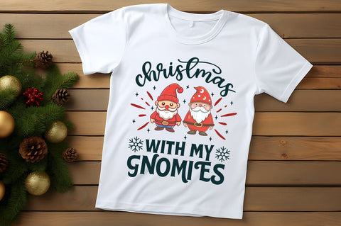 Christmas with my gnomies SVG Design SVG Designangry 