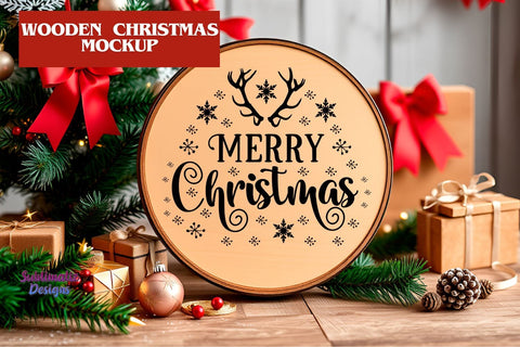 Christmas Wood Mockup Design Mock Up Photo Sublimatiz Designs 