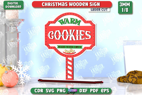 Christmas Wooden Signs Laser Cut Bundle | Christmas Decorations | Gift Idea | Decorative Figurine | Table Statuette | CNC Files SVG The T Store Design 