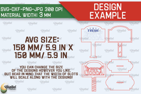 Christmas Wooden Signs Laser Cut Bundle. Santa Signs SVG SVG Evgenyia Guschina 