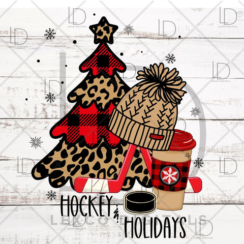 Christmas/Holiday Ice Hockey Mom Love Season Stick PNG ONLY Instant Download Sublimation Image Tumbler Hoodie Crew Neck Car Decal Shirt Sublimation Lexco Digitals 