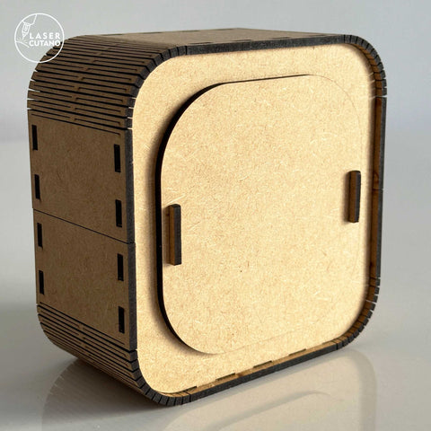 Chritsmas Light Box Templates Set, Laser Cut Files SVG LaserCutano 