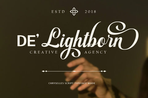 Chryselles Script Font muhammadzeky 