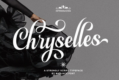 Chryselles Script Font muhammadzeky 