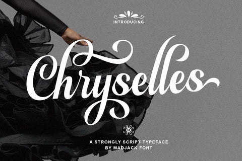 Chryselles Script Font muhammadzeky 