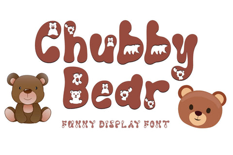 Chubby Bear Font Prasetya Letter 