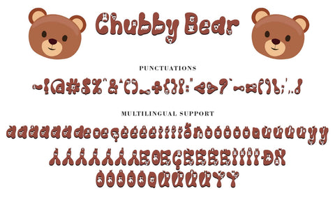 Chubby Bear Font Prasetya Letter 
