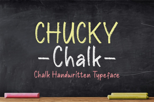 Chucky Chalk / Chalky Handwriting Font Javapep 
