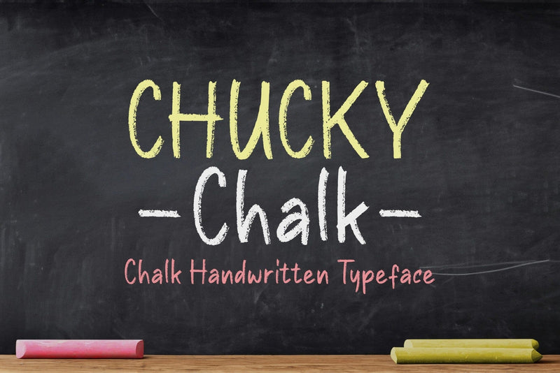 Chucky Chalk / Chalky Handwriting Font Javapep 