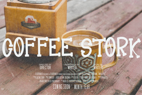 Chunk Story Font Dm Letter Studio 