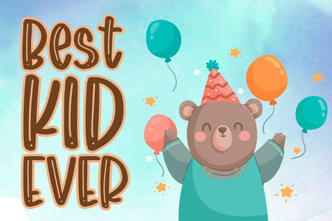 Chunky Bear Font Dm Letter Studio 