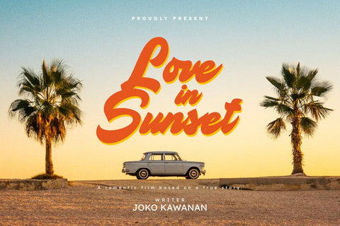 Chunky Boldy - Retro Script Font Font Masyafi Studio 