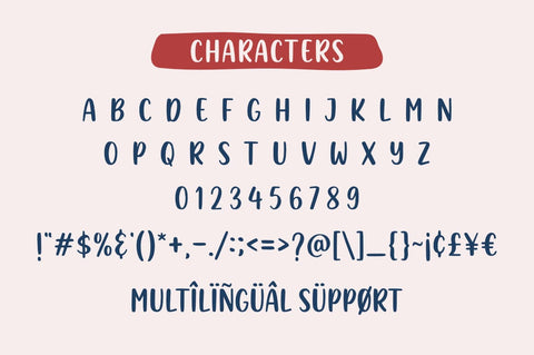 Chunky Delight Handwritten Font Font Suby Studio 