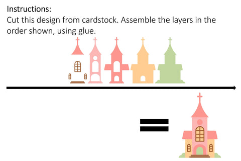 Church Design SVG Digital Gems 