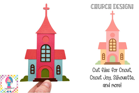 Church Design SVG Digital Gems 