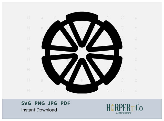 Cinco de Mayo Flower Outline 10 SVG PNG Cut EPS File SVG HarperNCo 