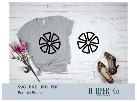 Cinco de Mayo Flower Outline 16 SVG PNG Cut EPS File SVG HarperNCo 