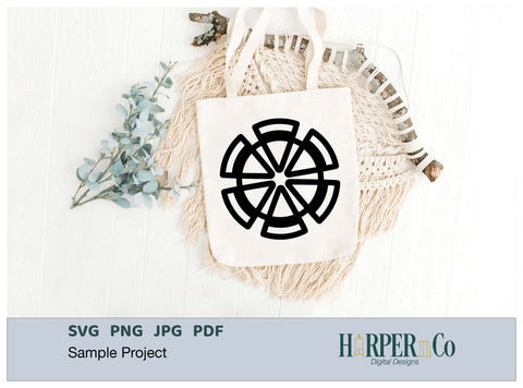 Cinco de Mayo Flower Outline 7 SVG PNG Cut EPS File SVG HarperNCo 