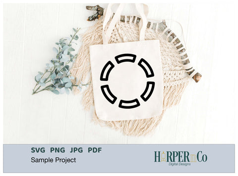 Cinco de Mayo Flower Outline 9 SVG PNG Cut EPS File SVG HarperNCo 