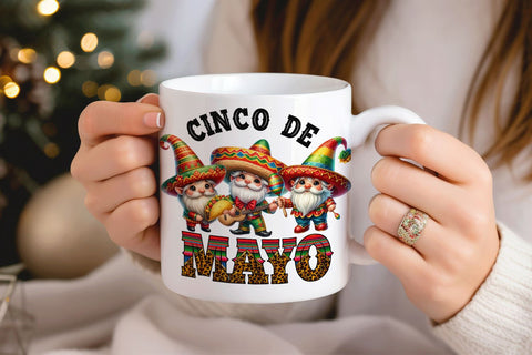 Cinco De Mayo PNG - Cute Mexican Gnome Sublimation Design SVG BijouBay 