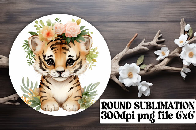 Circle Critter Art Sublimation afrosvg 