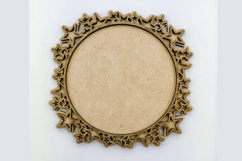 Circle Monogram Layered Sign Bundle Laser SVG File SVG Crafting With Brenna 