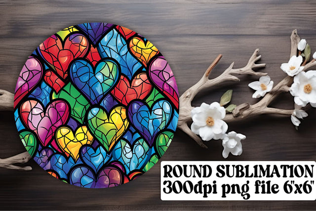 Circular Car Coasters Delight - Sublimation Magic Sublimation afrosvg 