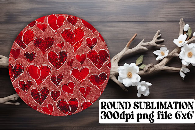 Circular Glitter Art Set for All Creations Sublimation afrosvg 