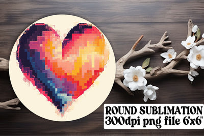 Circular Love Story Ornaments - Sublimation Delight Sublimation afrosvg 